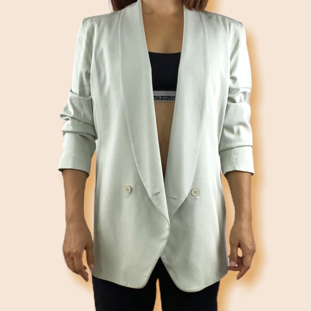Theysken's Theory Light Mint Blazer